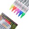 Risky's Tools of the Trade Platinum 3mm Buckshot Acrylic Paint Pens 6 pack of Fluorescents for Graffiti or Fine Art